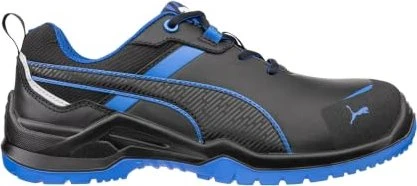 Puma Krypton Low S3S ESD Sicherheitsschuhe schwarz (Herren)