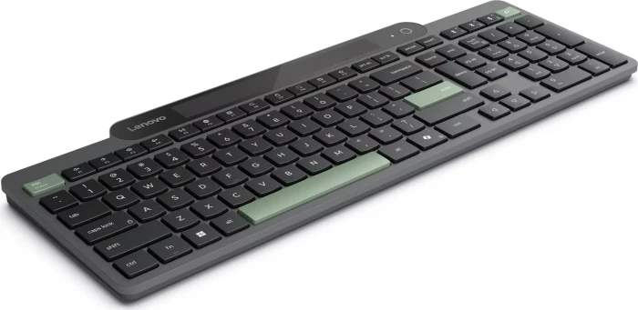 Lenovo 800 Self-Charging Bluetooth Keyboard, schwarz, Bluetooth, US
