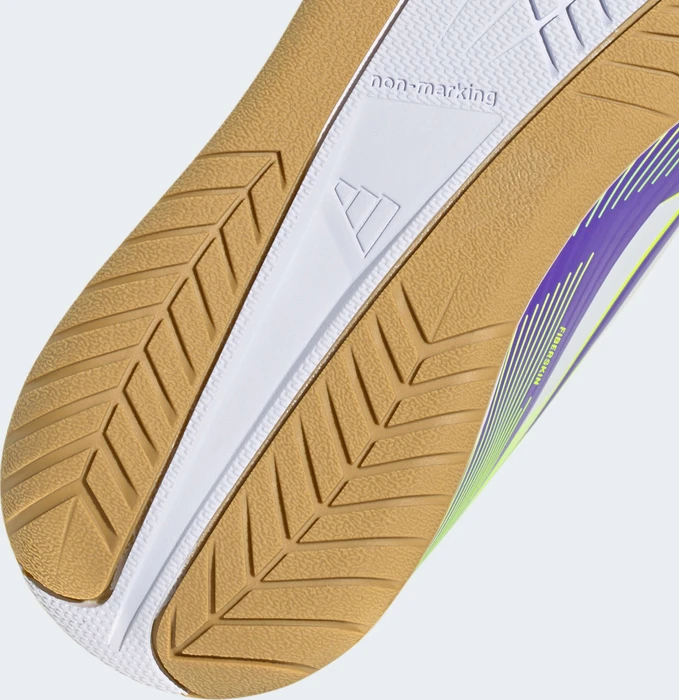 adidas F50 Club IN purple rush/cloud white/lucid lemon (Junior)