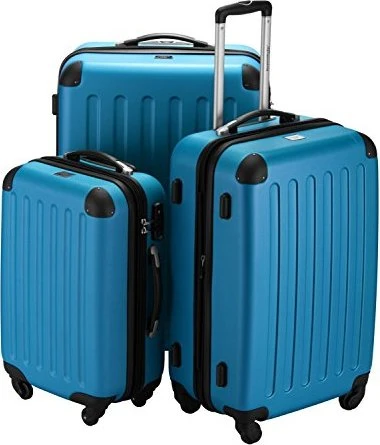 Hauptstadtkoffer Spree Spinner 55cm cyanblau