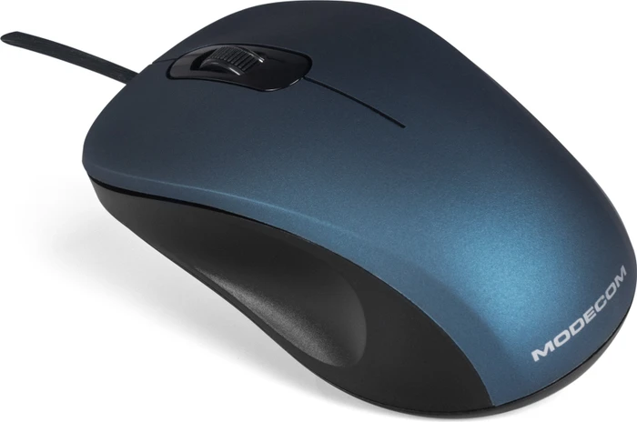 Modecom MC-M10S, USB, blau