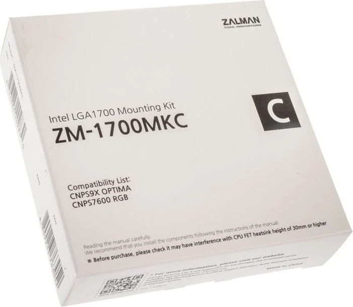 Zalman ZM-1700MKC, Sockel 1700 Montage-Kit