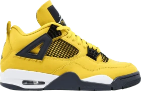 Nike Air Jordan 4 Retro yellow/dark blue/grey