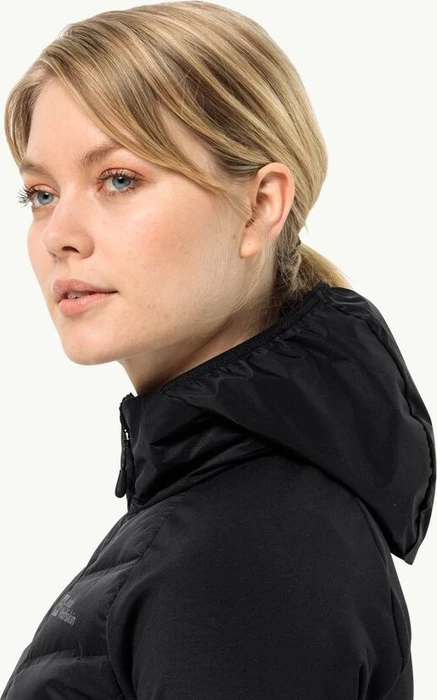 Jack Wolfskin Tasman Down Hybrid Funktionsjacke schwarz (Damen)