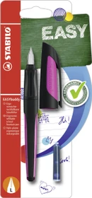 STABILO EASYbuddy schwarz/magenta, linke Hand, Blister