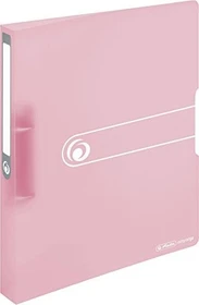 Herlitz easy orga to go Ringbuch 2-Ring, 25mm, A4, rose/transparent