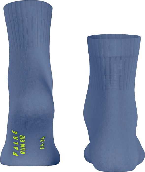 Falke Run Rib Socken smoky blue