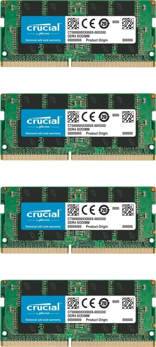 Crucial SO-DIMM 64GB Kit, DDR4-2400, CL17-17-17, 2RX8, ECC