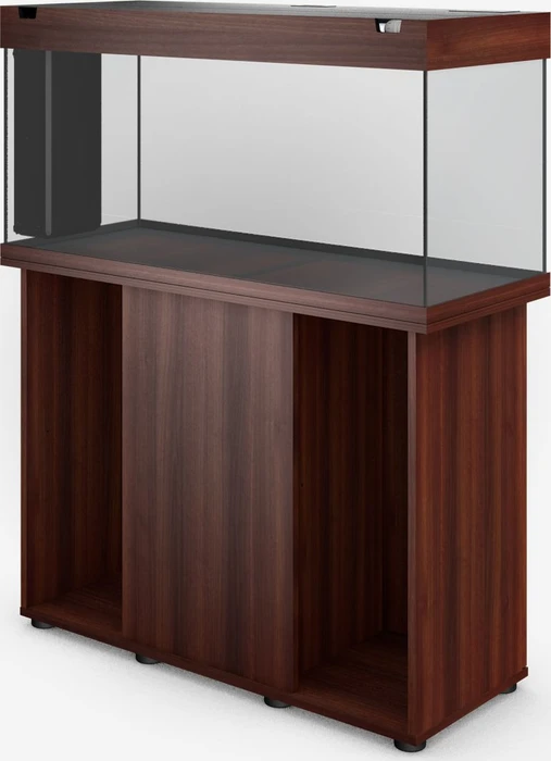 Juwel Rio 180 LED Aquarium-Set mit Unterschrank, dunkles Holz/dunkles Holz, 180l