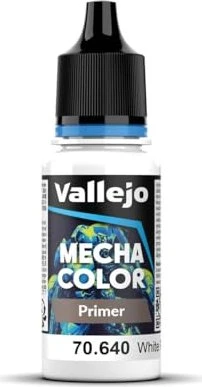 Vallejo Mecha Color 640 white primer, 17ml