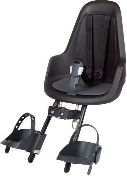 Bobike GO Mini Fahrradkindersitz schwarz