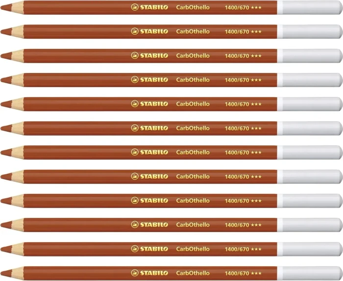 STABILO CarbOthello Kreidestift siena gebrannt, 12er-Pack