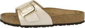 Birkenstock Catalina Cushion Buckle Birko-Flor graceful pearl white (Damen)