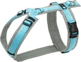 annyx Brustgeschirr Fun, XXS, grau/Eisblau