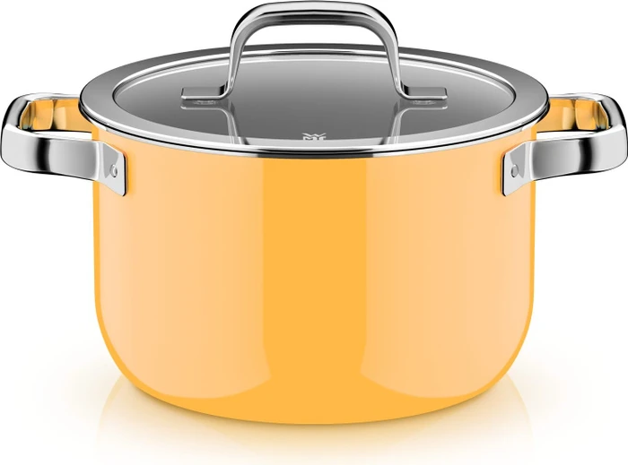 WMF Fusiontec Mineral Pro Kochtopf-Set mango yellow, 4-tlg.