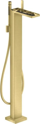 Hansgrohe Axor MyEdition Wannenmischerarmatur freistehend ohne Platte brushed brass
