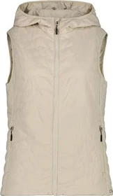 CMP Wattierte Kapuze Weste cream (Damen)