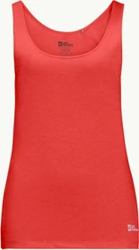 Jack Wolfskin Pack&Go Tank Funktionsshirt ärmellos tango orange (Damen)