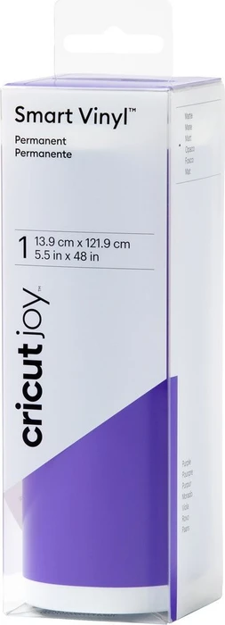 Cricut Joy Vinylfolie permanent violett, 13.9x122cm