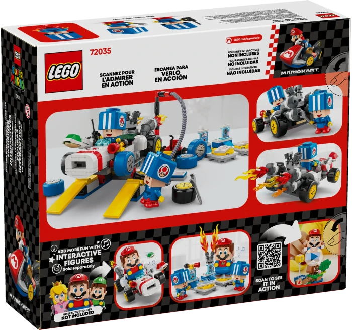 LEGO Super Mario - Mario Kart - Toads Werkstatt