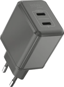 Felixx Premium 30W Schnelllader mit Power Delivery (PD) 2 Ports space grey