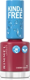 Rimmel Kind & Free Nagellack 166 Cherry Chance, 8ml