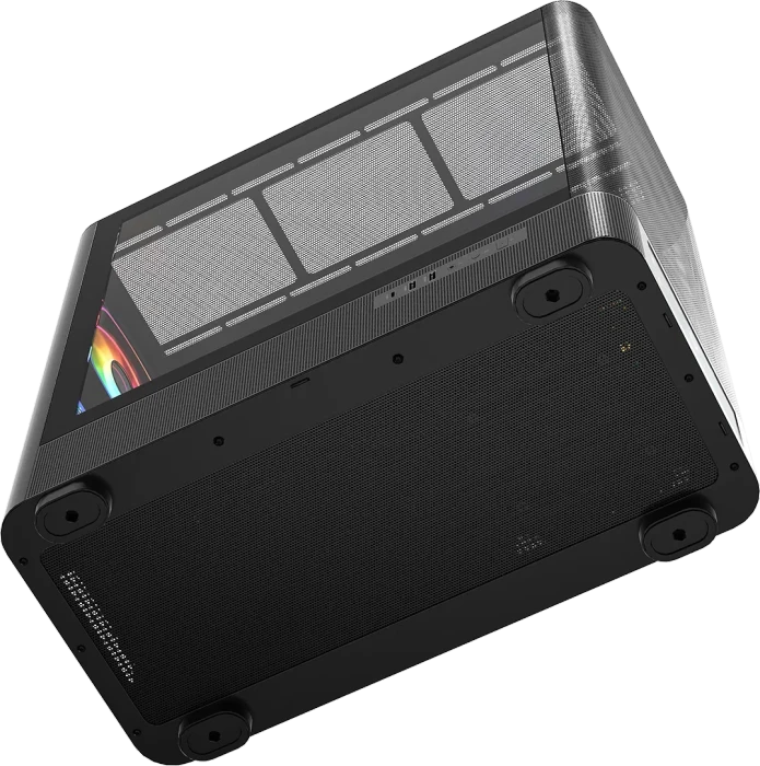 Modecom Volcano AQ500 ARGB Black, Glasfenster
