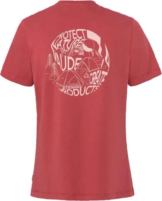 Vaude Spirit II T-Shirt kurzarm brick (Damen)