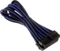 BitFenix Alchemy 24-Pin ATX Verlängerung 30cm, sleeved blau/schwarz Vorschaubild