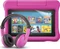 Amazon Fire 7 KFMUWI 2019, ohne Werbung, pink, 16GB, Kids Edition, inkl. BuddyPhones PlayTime Headset und Displayschutzfolie Vorschaubild