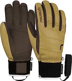 Reusch Highland R-Tex XT Skihandschuhe camel/dark brown