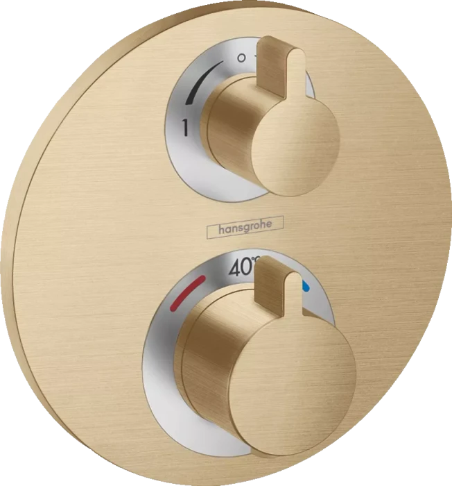 Hansgrohe Ecostat S Thermostat Unterputz für 2 Verbraucher brushed bronze