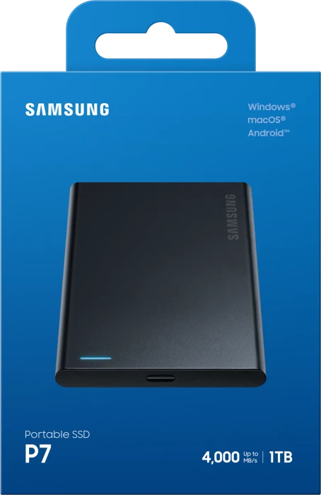 Samsung Portable SSD P7, 1TB, USB4