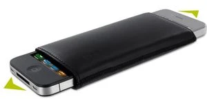 Artwizz Leather Pouch TwoMove für Apple iPhone 4/4s weiß