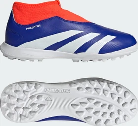 adidas Predator League Laceless Turf Boots lucid blue/cloud white/solar red (Junior)