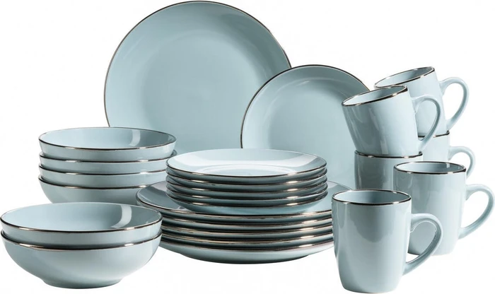 Mäser Mettalic Rim Kombiservice-Set, 24-tlg.