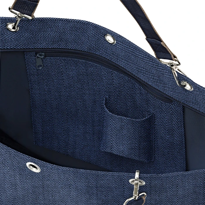 Reisenthel XL Shopper herringbone dark blue