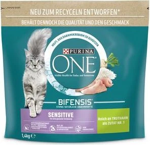 Purina One Sensitive Truthahn, 1.40kg