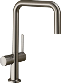 Hansgrohe Talis M54 U 220 1jet mit Geräteabsperrventil edelstahl finish