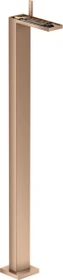 Hansgrohe Axor MyEdition Waschbeckenarmatur bodenstehend mit Push-Open Ablaufgarnitur ohne Platte polished red gold