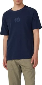 s.Oliver Raglan Stickerei T-Shirt kurzarm tieflblau (Herren)
