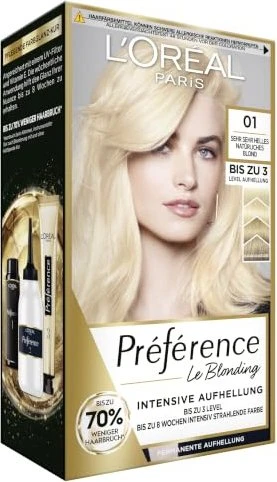 L'Oréal Récital Préférence Haarfarbe 01 ultra helles natürliches blond