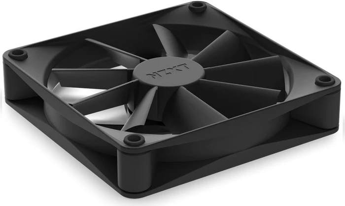NZXT F Series F120Q (2022), Matte Black, schwarz, 120mm
