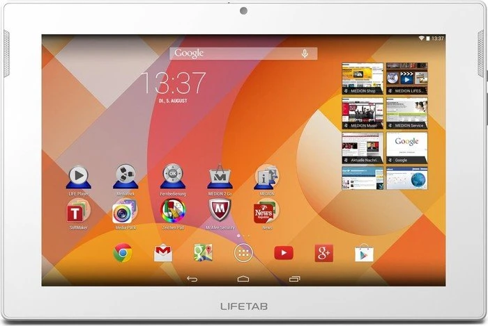 Medion Lifetab S10345, weiß, 32GB