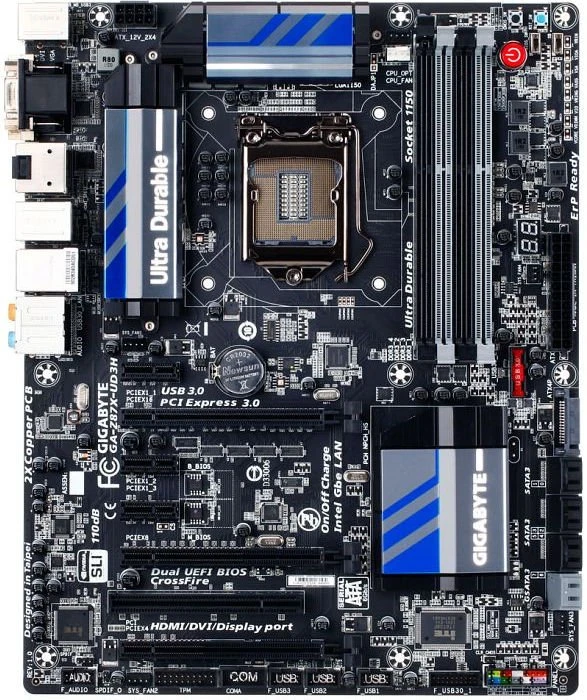 GIGABYTE GA-Z87X-UD3H (Intel 1150)