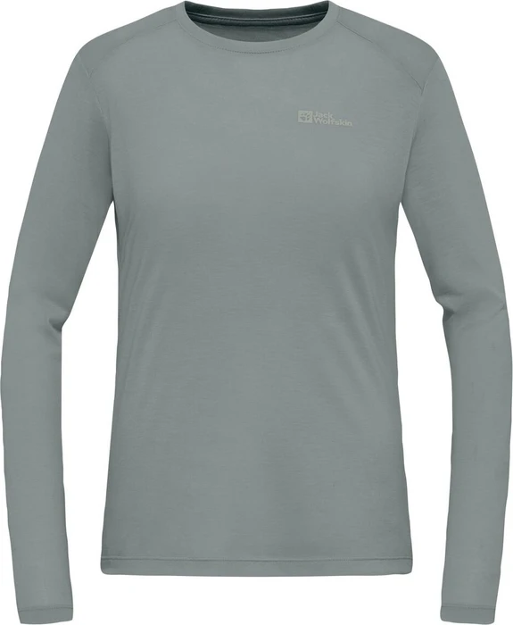 Jack Wolfskin Vonnan Funktionsshirt langarm slate green (Damen)