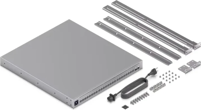 Ubiquiti UniFiSwitch Pro XG 24 Rackmount 10G Managed Switch, 24x RJ-45, 2x SFP28