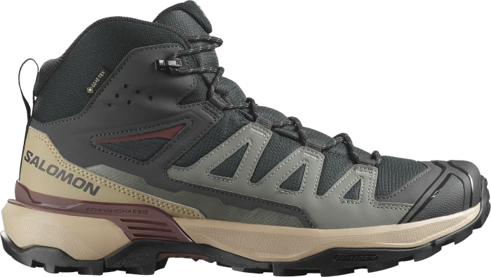 Salomon X Ultra 360 Mid GTX urban chic/black/brilliant olive (Herren)