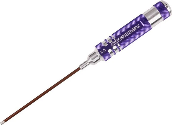 Arrowmax Purple AM-110125 Innensechskant Schraubendreher, 2.5x120mm