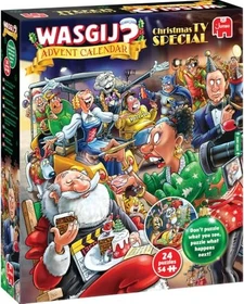 Jumbo Wasgij Christmas Puzzle - Weihnachts-TV-Special Adventskalender 2026
